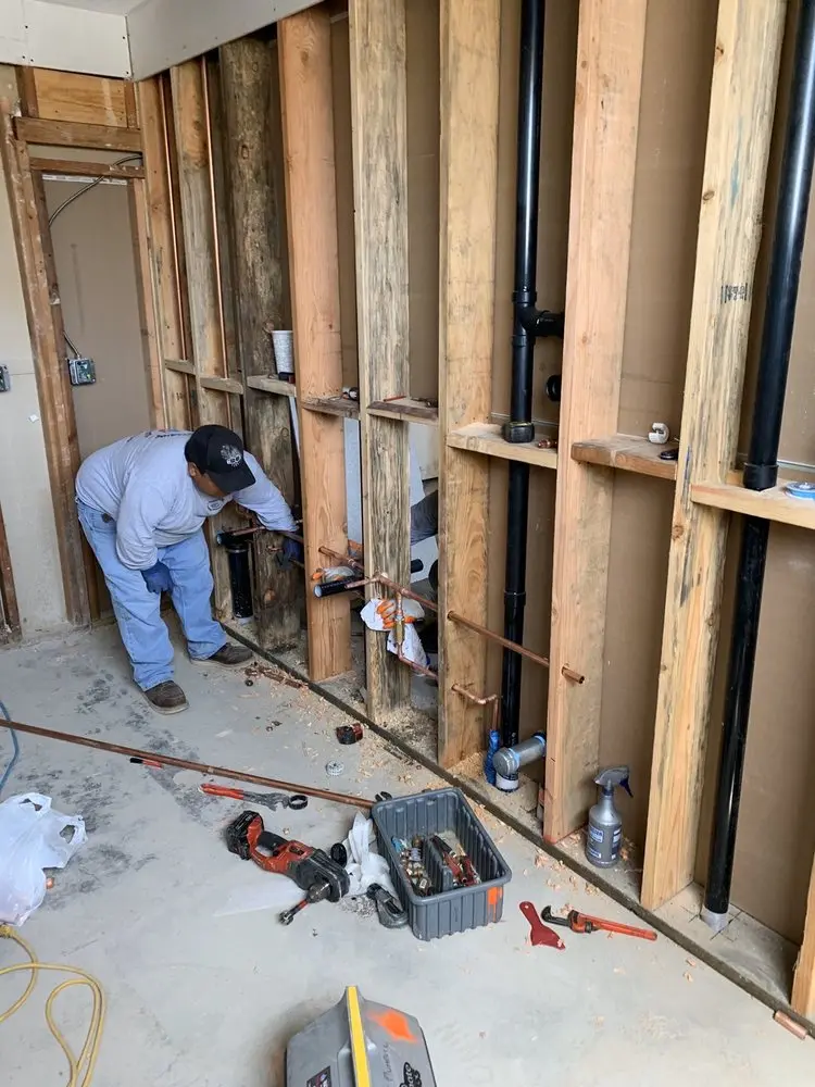 Commercial rough-in plumbing for Gas Line Repair in Southfield